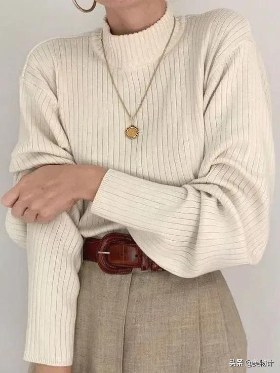 2021秋冬毛衣,这样穿才美