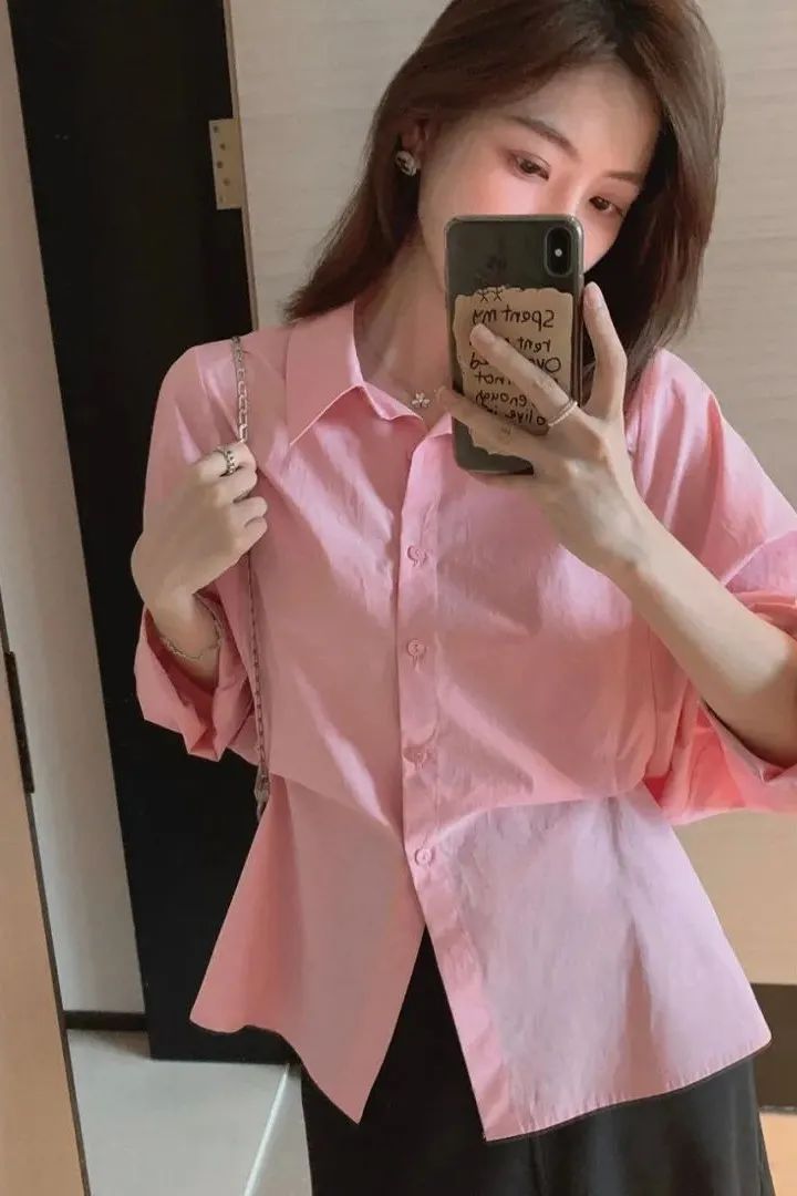 针织衫+短裙,衬衫+直筒裤,假期出游这么穿太美了